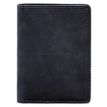 Шкіряна обкладинка-органайзер для документів 6.1 (темно-синя), шкіра Crazy Horse