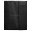 Кожаная папка для документов А4 «Семейная» на магнитах (черная)