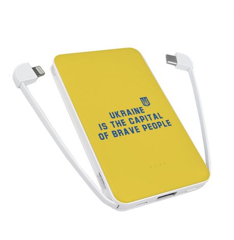 Повербанк (powerbank) Ziz "Brave People" 10000 mAh