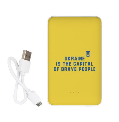 Повербанк (powerbank) Ziz "Brave People" 10000 mAh