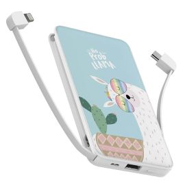 Повербанк (powerbank) Ziz "Сонячна лама" 10000 mAh