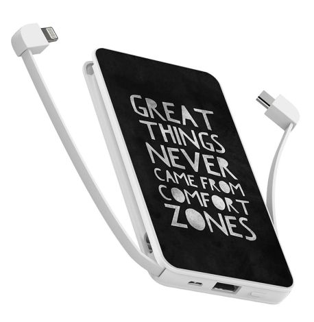 Повербанк (powerbank) Ziz "Покинуть зону комфорта" 10000 mAh