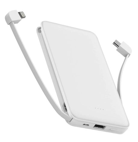 Повербанк (powerbank) Ziz "Белый" 10000 mAh