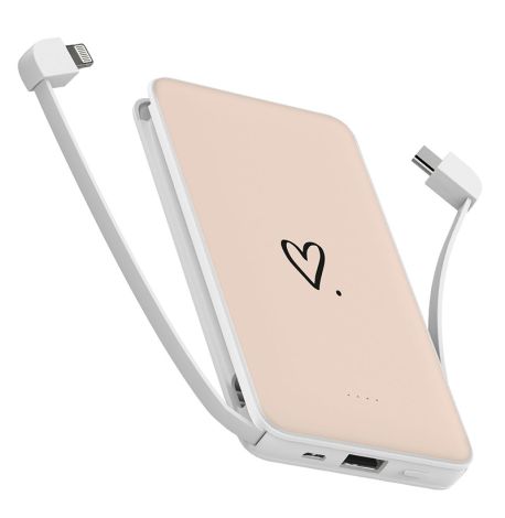 Повербанк (powerbank) Ziz "Сердечко" 10000 mAh