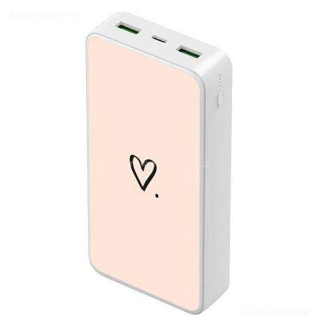 Повербанк (powerbank) Ziz «Сердечко» 20000 mAh