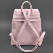 Женский кожаный рюкзак "Олсен" (розовый)