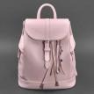 Женский кожаный рюкзак "Олсен" (розовый)