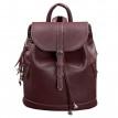 Женский кожаный рюкзак «Олсен» (марсала)