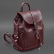 Женский кожаный рюкзак «Олсен» (марсала)