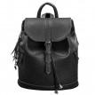 Жіночий шкіряний рюкзак "Олсен" (чорний)
