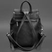 Жіночий шкіряний рюкзак "Олсен" (чорний)