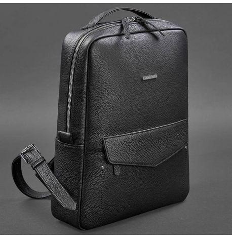 Міський шкіряний жіночий рюкзак Cooper (чорний)