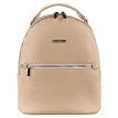 Женский кожаный мини-рюкзак Kylie (светло-бежевый)