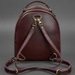 Шкіряний міні-рюкзак Kylie (бордовий) шкіра Krast
