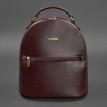 Шкіряний міні-рюкзак Kylie (бордовий) шкіра Krast
