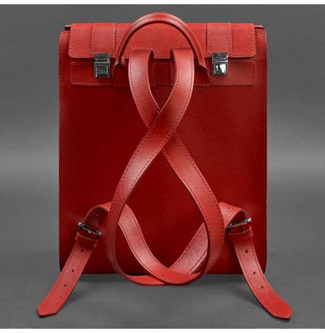 Жіночий шкіряний рюкзак Blackwood (червоний)