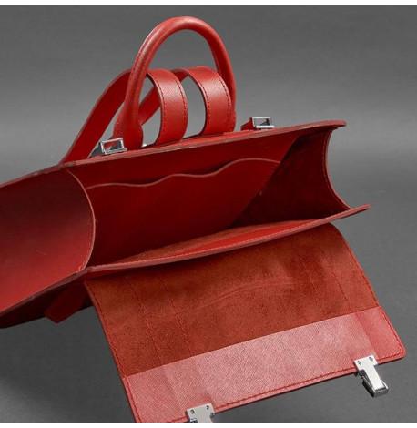 Жіночий шкіряний рюкзак Blackwood (червоний)