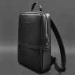 Мужской кожаный рюкзак Foster (черный)