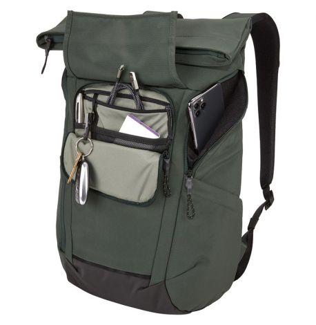 Рюкзак Thule Paramount Backpack 24L Racing Green з відділенням для ноутбука (темно-зелений)