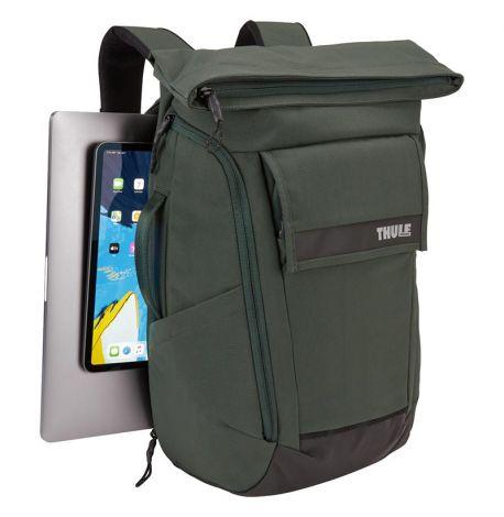 Рюкзак Thule Paramount Backpack 24L Racing Green з відділенням для ноутбука (темно-зелений)