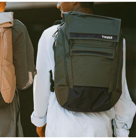 Рюкзак Thule Paramount Backpack 27L Racing Green з відділенням для ноутбука (темно-зелений)