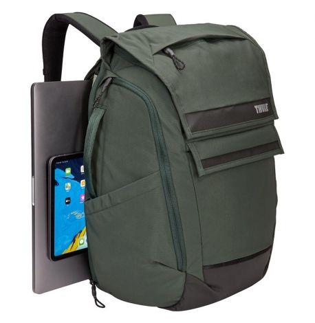Рюкзак Thule Paramount Backpack 27L Racing Green з відділенням для ноутбука (темно-зелений)