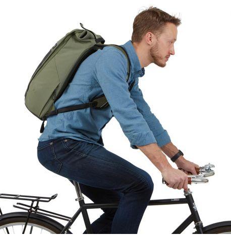 Рюкзак Thule Paramount Commuter Backpack 18L Olivine с отделением для ноутбука (оливковый-черный)