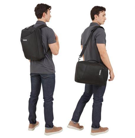 Рюкзак-наплечная сумка Thule Accent Convertible Backpack 17L Black с отделением для ноутбука (черный)