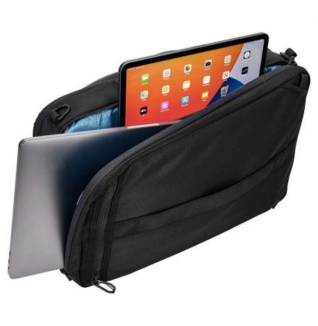 Рюкзак-наплечная сумка Thule Accent Convertible Backpack 17L Black с отделением для ноутбука (черный)