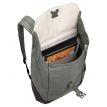 Рюкзак Thule Lithos Backpack 16L Agave-Black із відділенням для ноутбука (сіро-зелений/чорний)