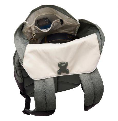 Рюкзак Thule Lithos Backpack 16L Agave-Black із відділенням для ноутбука (сіро-зелений/чорний)