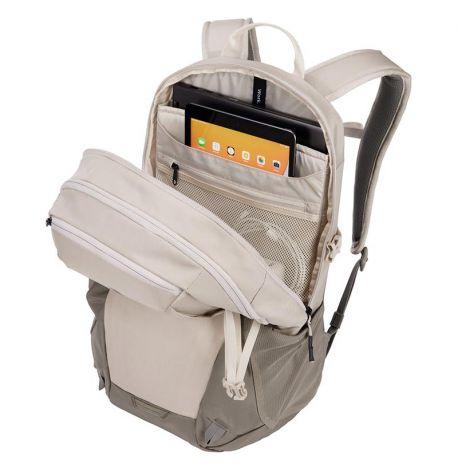 Рюкзак Thule EnRoute Backpack 23L Pelican-Vetiver з відділенням для ноутбука (бежевий-сірий)