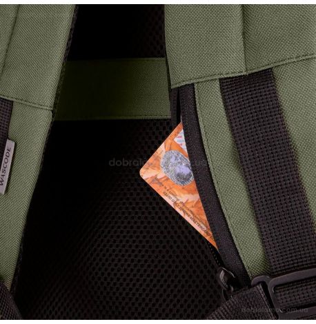 Рюкзак для ручної поклажі Wascobags Leon Green (40х30х20) - WizzAir / Ryanair