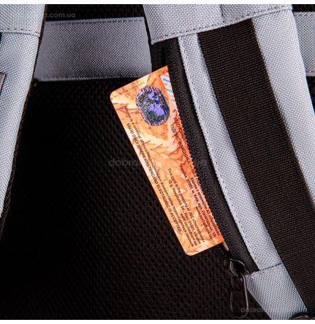 Рюкзак для ручной клади Wascobags Leon Grey RP (40x30x20) - WizzAir / Ryanair