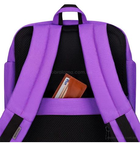 Рюкзак для ручної поклажі Wascobags Verona Violet (40х30х20) - WizzAir / Ryanair 