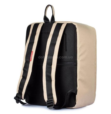 Рюкзак для ручної поклажі PoolParty Airport (бежевий) - WizzAir / Ryanair