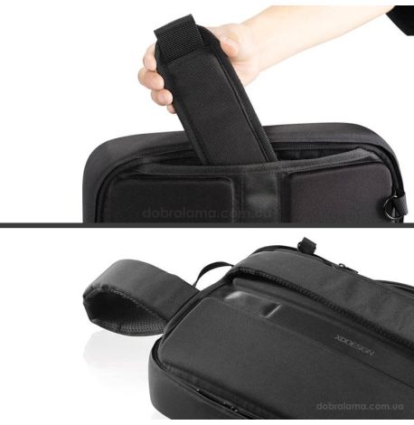 Рюкзак-сумка з відділенням для ноутбука XD Design Bobby Bizz 2.0 (чорний)