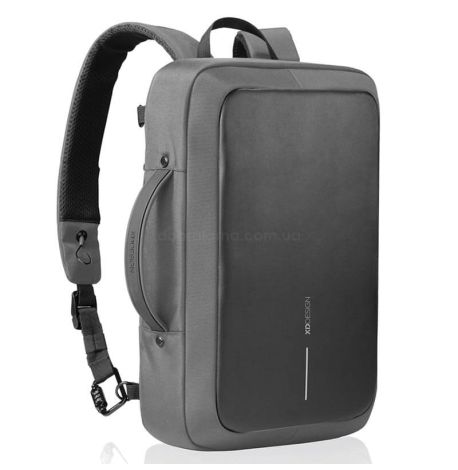 Рюкзак-сумка з відділенням для ноутбука XD Design Bobby Bizz 2.0 (сірий)