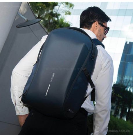 Рюкзак з відділенням для ноутбука XD Design Bobby Bizz Backpack (темно-синій)