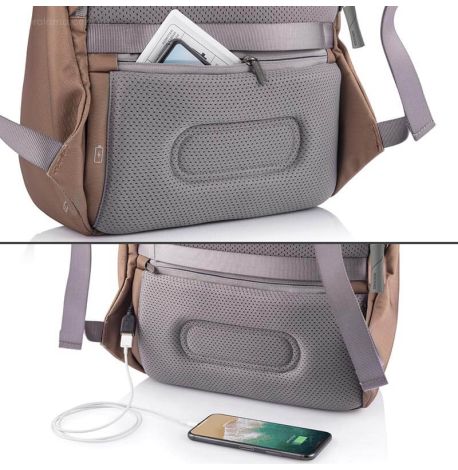 Городской рюкзак-антивор XD Design Bobby Soft (светло-коричневый)