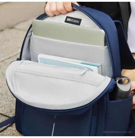 Городской рюкзак-антивор XD Design Bobby Soft Daypack (темно-синий)