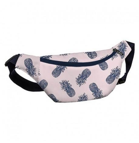 Поясна сумка-бананка Bumbag "Ананаси"