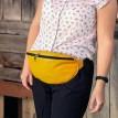 Поясна сумка-бананка Badabumbag (жовта)