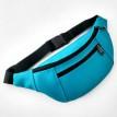 Поясна сумка-бананка Bumbag (блакитна)