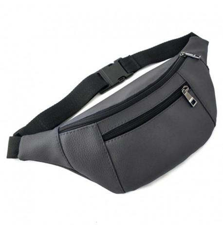 Поясна сумка-бананка Bumbag (сіра)
