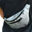 Поясна сумка-бананка Bumbag (срібло)