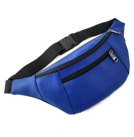 Поясна сумка-бананка Bumbag (синя)