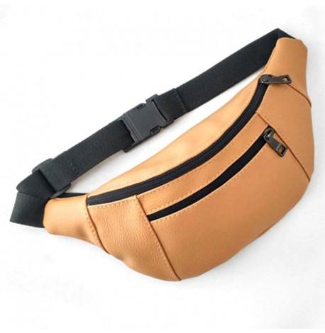 Поясна сумка-бананка Bumbag (бежева)