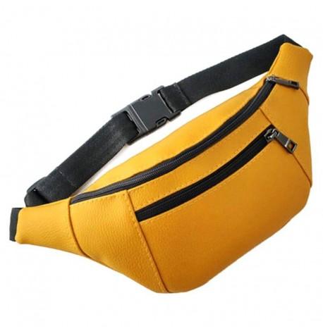 Поясна сумка-бананка Bumbag (жовта)