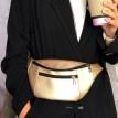Поясна сумка-бананка Bumbag (золота)